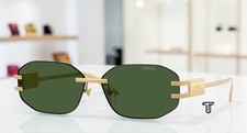 VERSACE VE2274 100271 Gold Dark Green 58 mm Women's Sunglasses picture