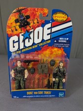 GI Joe Duke & Side Track MOC Special Collectors 2 Pack Hasbro 2001 picture