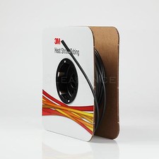New 3M FP30118 1/8 x100' Heat Shrink Thin-Wall Tubing Black  picture