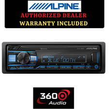 Alpine UTE-83BT Single-DIN Shallow Chassis Digital Media Receiver with Bluetooth picture