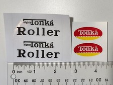 Mighty Tonka Roller Sticker Set 1974 To 1975 picture