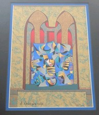 Anatole Krasnyansky Signed Serigraph 