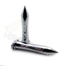 Custom 7/8”Handlebar grip for SUZUKI GSXR 1000 2010 2012 2013 2014 2015 CHROME picture