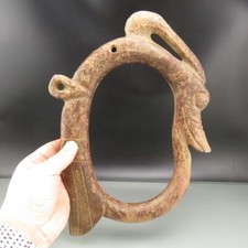 China,old  jade,collectibles, hongshan culture,rare dragon, statues R(606) picture