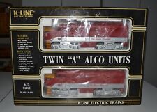 K-LINE NEW 0-27 TEXAS SPECIAL TWIN ALCO AA DIESEL Locomotive UNITS - Excellent picture
