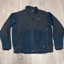 Columbia Interchange Jacket Mens Large Thick Softshell Outdoor Cold OmniShield picture