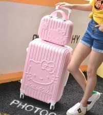 SANRIO HELLO KITTY 2 pcs SET SUITCASE SET LUGGAGE TRAVEL  picture