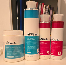 Let Me Be Smoothing Keratin & Collagen Hair Mask Set for Damaged Hair 1L. picture