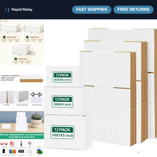 36 Pcs Small Shipping Boxes Set - 8x6x6, 9x6x4, 10x7x5 Mix & Match for Packing picture