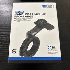 Quad Lock Handlebar Mount for Handlebar Pro-Large Version, Black picture