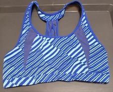 Women's Sting Stunner Sports By Athleta Size Small In Blue Stripe Pattern... picture