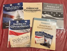 ABeka American Government in Christian Perspective bundle LOT of 5 picture