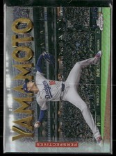 2026 Topps Chrome #P-4 Yoshinobu Yamamoto Perspectives picture