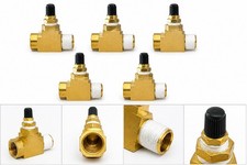 5x Brass Needle Valve 1/4