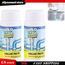 2PCS Wild Tornado Powerful Sink Drain Cleaner High Efficiency Clogging Cleaner picture