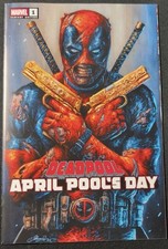 Deadpool: April Pool's Day #1 Desjardins Trade Ltd 3000 w/ COA picture