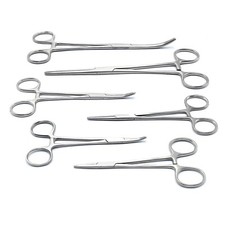 6-Piece Ultimate Hemostat Forceps Set, Fishing Plier Hobby, Electronics, Feeding picture