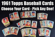 1961 Topps Baseball - Choose Your Card picture