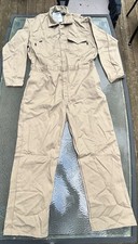Men's Workrite Beige Cotton Utility Field Coveralls Overalls Workwear Sz-50R XL picture