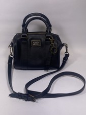 Frye and Co Womens Black Remy Satchel Crossbody Bag Dual Top Handle picture