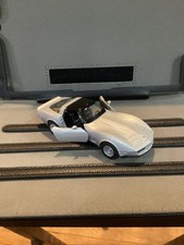 WELLY 82 CHEVY CORVETTE 4.75 INCHES LONG METALLIC SILVER picture