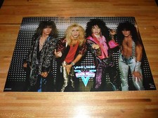 Vintage Vinnie Vincent Invasion Poster 23 X 35 Out of Print Kiss picture