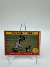 1961 Topps - World Series Tony Kubek, Gino Cimoli #309 VG+ picture