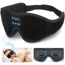 3D Sleep Mask Bluetooth Wireless Music Eye Mask, Ultra-Thin Speaker Cushion Eye picture