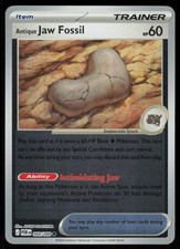 Antique Jaw Fossil 068/088 Common Perfect Order Pokemon Reverse Holo Near Mint picture