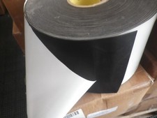 3M BLACK AEROSPACE TAPE 8545   40 MIL THICK 6 INCH WIDE ON ROLLS BRAND NEW picture