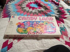 Vtg 1984 Candy Land Board Game SEALED game pieces complete Open Box  picture