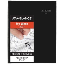 AT-A-GLANCE 2027 Appointment Book Planner, Weekly, 8