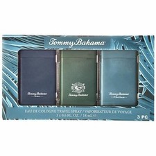 Tommy Bahama Travel Cologne Spray Set St. Barts, Martinique & SeaScape 3 x 0.6oz picture