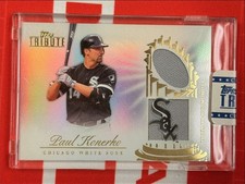2012 Topps Tribute Championship Material Dual Relics Paul Konerko 52/99 Chicago picture