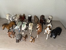 Lot Of 18 Safari LTD, Schleich, Animals Horses, Wolves, Bear, Turtle & More picture