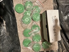 12x Diamond Concrete Grinding Polishing Pucks Green Resin Floor Grinder 4 Used picture