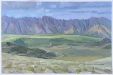 Original Signed Impressionist Landscape Oil Painting Contemporary 2026 Paper Art picture