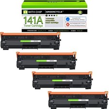1-4PK Compatible W1410A Toner Cartridges NEW CHIP for HP LaserJet MFP M139w Lot picture