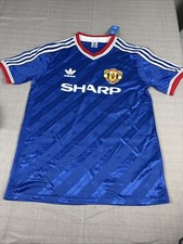 Manchester United Third #66 Ivan shirt 1986/1988 Jersey Retro Soccer size XL picture