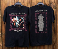 Jimmy Page & Robert Plant No Quarter World Tour 1995 Black T-Shirt, Anniversary picture
