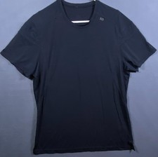 Lululemon Relaxed-Fit Training Short-Sleeve Black License To Train Mens L no tag picture