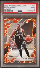 2022 Panini National VIP - Kevin Durant #21 - Giraffe PSA 9 picture