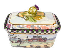 Mackenzie MacLachlan Trinket Box With Thistle Lid Childs Second Edition New picture