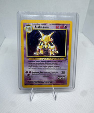 Wizards of the Coast Alakazam 1/102 Base Set Holo Rare 1999 English 80 HP picture