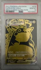 Pokemon Pikachu VMAX UR 279/184 S8b VMAX Climax Japanese PSA 10 2021 picture