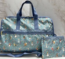 LeSportsac x Peter Rabbit 120th Anni Duffel Large Travel Bag Boston Bag picture