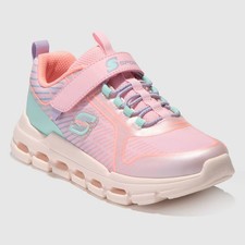 S Sport By Skechers Kids' Adina Hook and Loop Sneakers - Light Pink 1 picture