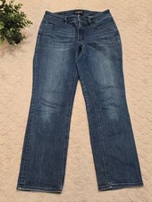 Talbots Petites Flawless Five Pocket Straight Curvy Jeans, Size 6P picture