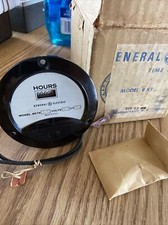 Vintage GE Elapsed Time Meter (Hours) Model 8KT9 115V CY 60 NEW IN BOX (NOS) #S picture