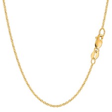 14K Yellow Gold Forsantina Chain, Width 1.5mm picture